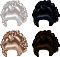 people & Wig free transparent png image.