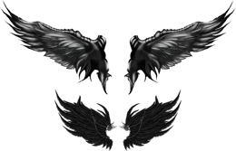 Fantasy & Wings free transparent png image.