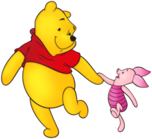 heroes & Winnie Pooh free transparent png image.