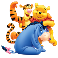 heroes & winnie pooh free transparent png image.