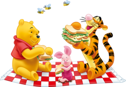 heroes & Winnie Pooh free transparent png image.