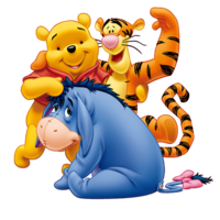 heroes & winnie pooh free transparent png image.