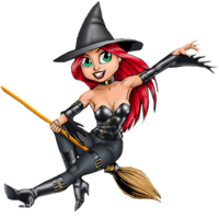 fantasy & witch free transparent png image.