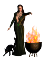 fantasy & Witch free transparent png image.