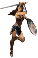 heroes & Wonder Woman free transparent png image.