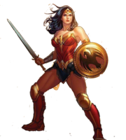 heroes & Wonder Woman free transparent png image.