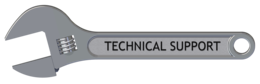 technic & Wrench spanner free transparent png image.