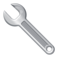 technic & Wrench spanner free transparent png image.