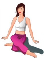 sport & yoga free transparent png image.