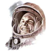 celebrities & yuri gagarin free transparent png image.