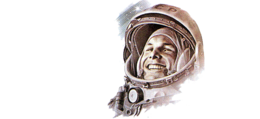 celebrities & Yuri Gagarin free transparent png image.