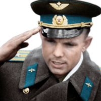 celebrities & Yuri Gagarin free transparent png image.