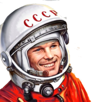 celebrities & yuri gagarin free transparent png image.