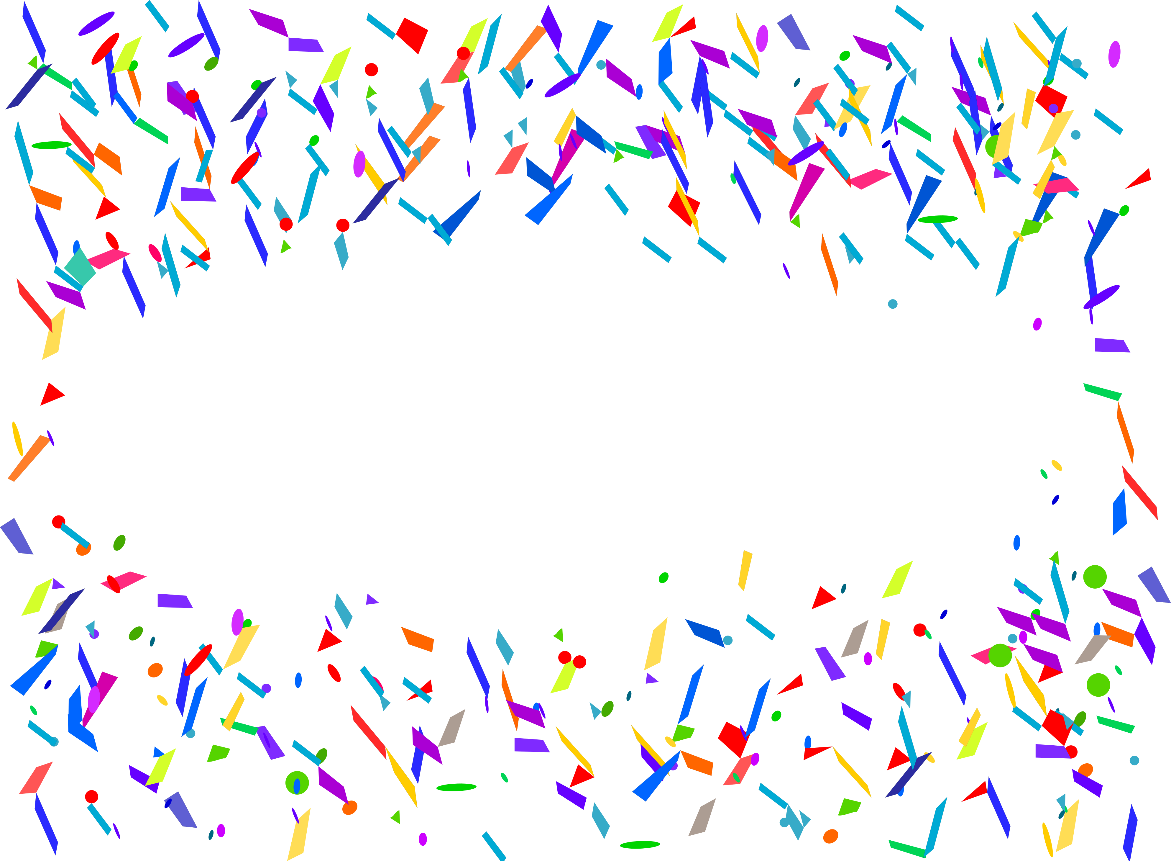 Confetti Png Image With Transparent Background Free Png Images