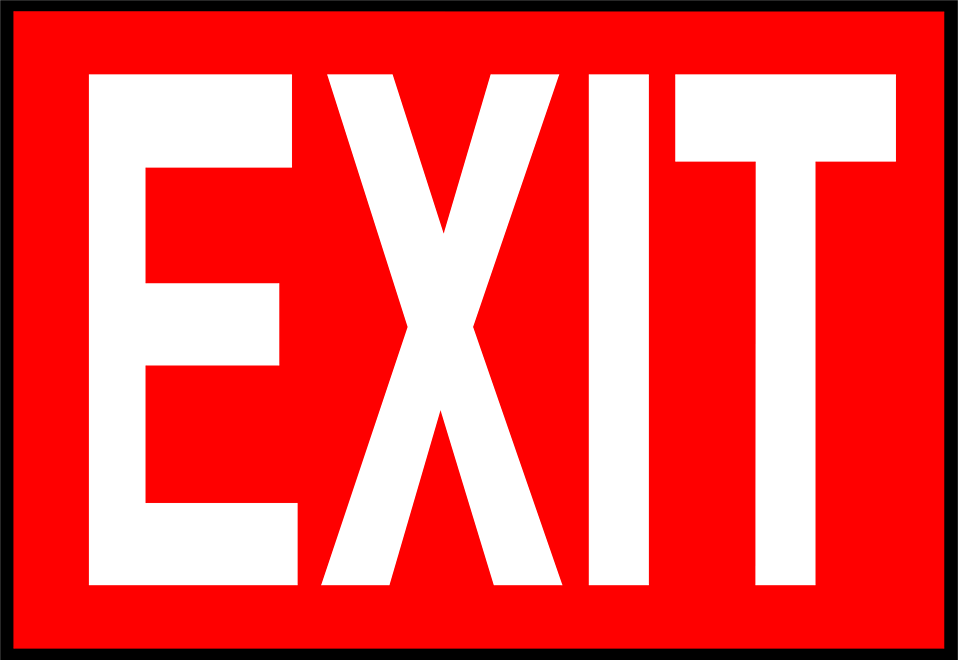 Build to exit. Табличка exit красная. Надпись exit. Exit картинка. Выход символ.