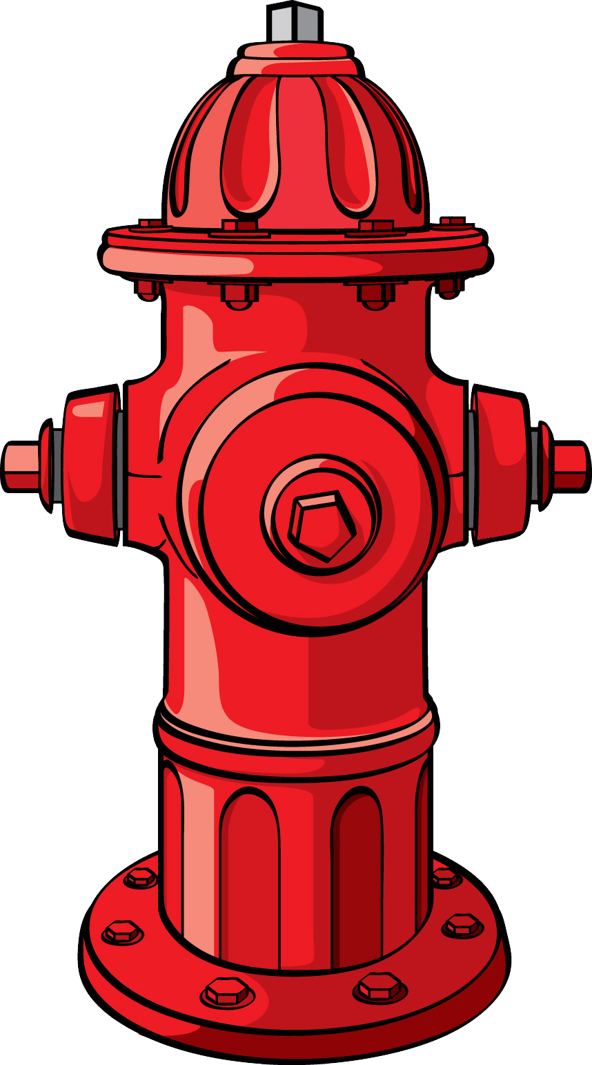 Fire hydrant-technic- PNG image with transparent background
