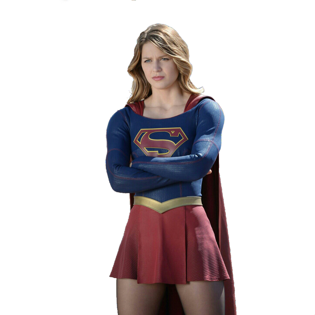 Supergirl-heroes- PNG image with transparent background