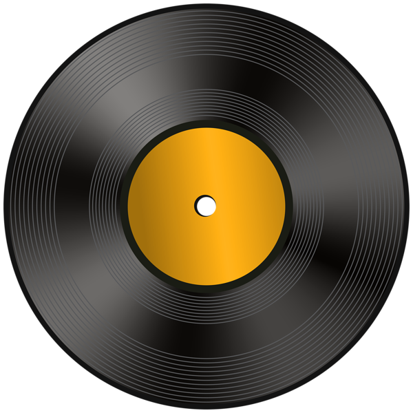 Vinyl record-objects- PNG image with transparent background